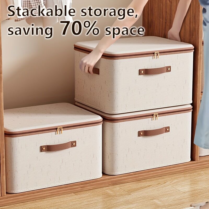 Storage Box Double Zipper
