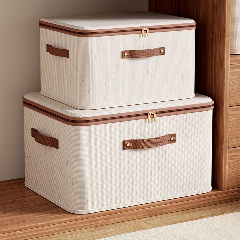 Storage Box Double Zipper