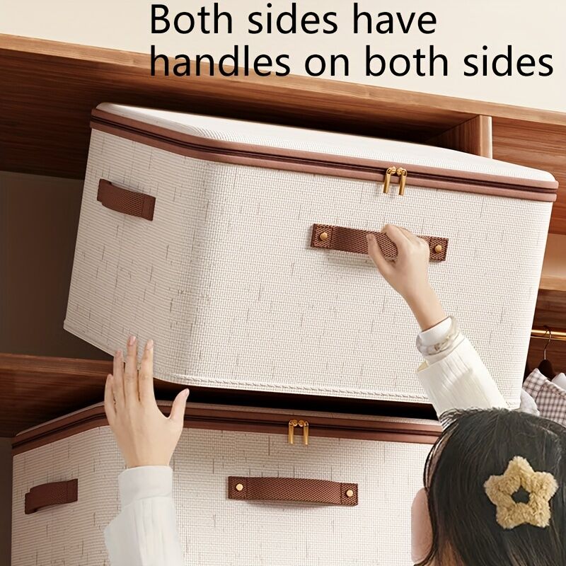 Storage Box Double Zipper