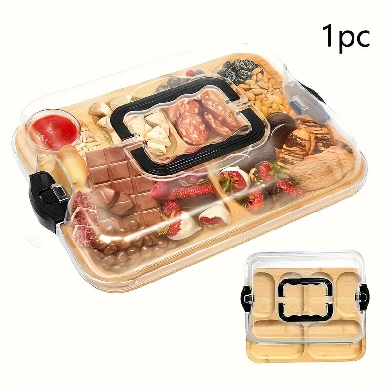 Cheese Tray With Acrylic Lid