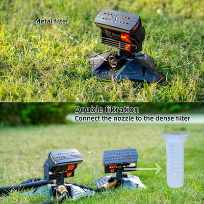 Oscillating Lawn Sprinkler 4 Spray Modes | HomeAndLiving