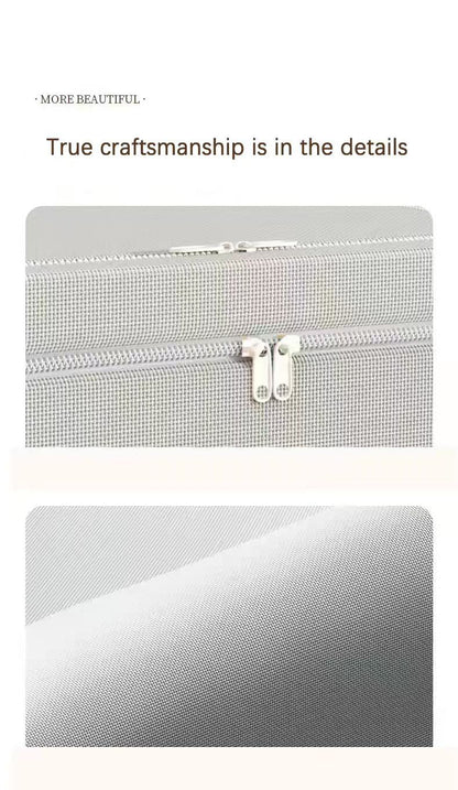Fabric Storage Box Ash Grey