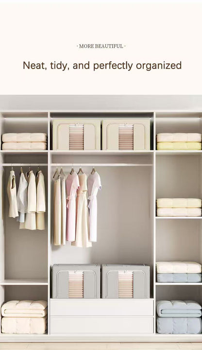 Fabric Storage Box Khaki