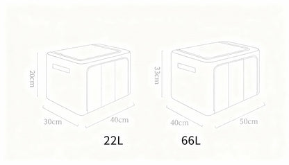 Fabric Storage Box Khaki