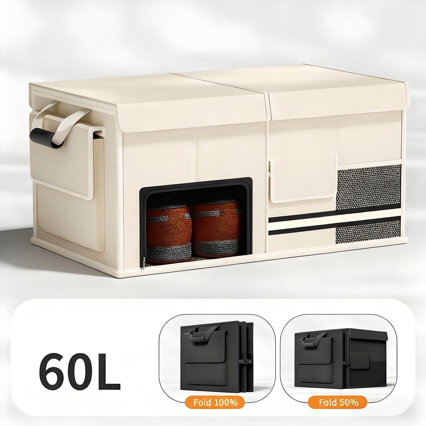 Car Trunk Organiser Foldable Storage 29x34x29cm