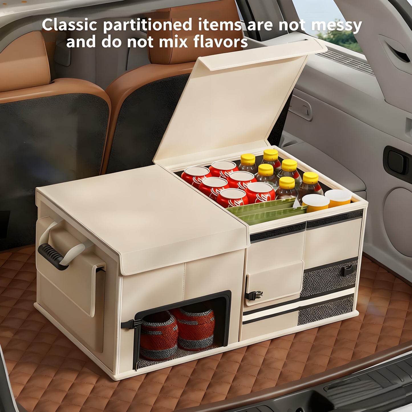 Car Trunk Organiser Foldable Storage 29x34x29cm