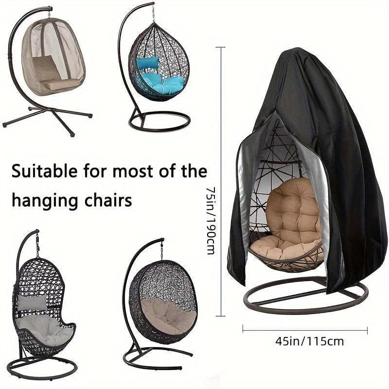 Outdoor Egg Chair Cover Heavy Duty 114.3x190.5cm
