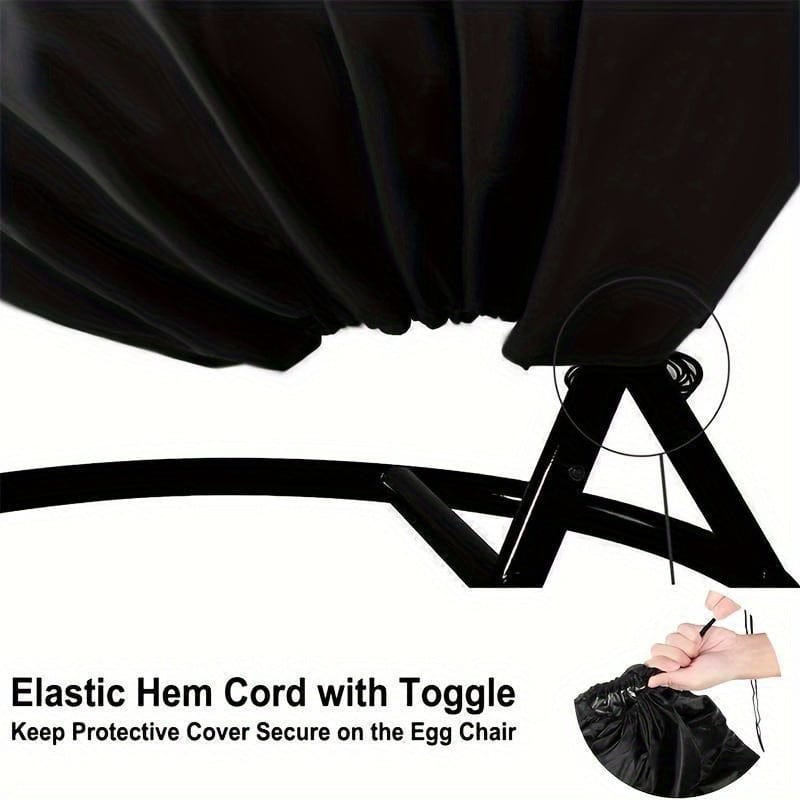 Outdoor Egg Chair Cover Heavy Duty 114.3x190.5cm