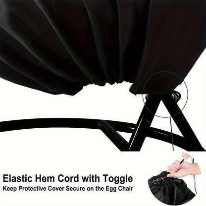Outdoor Egg Chair Cover Heavy Duty 114.3x190.5cm