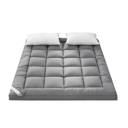 Pillowtop Mattress Topper Grey 183x203cm