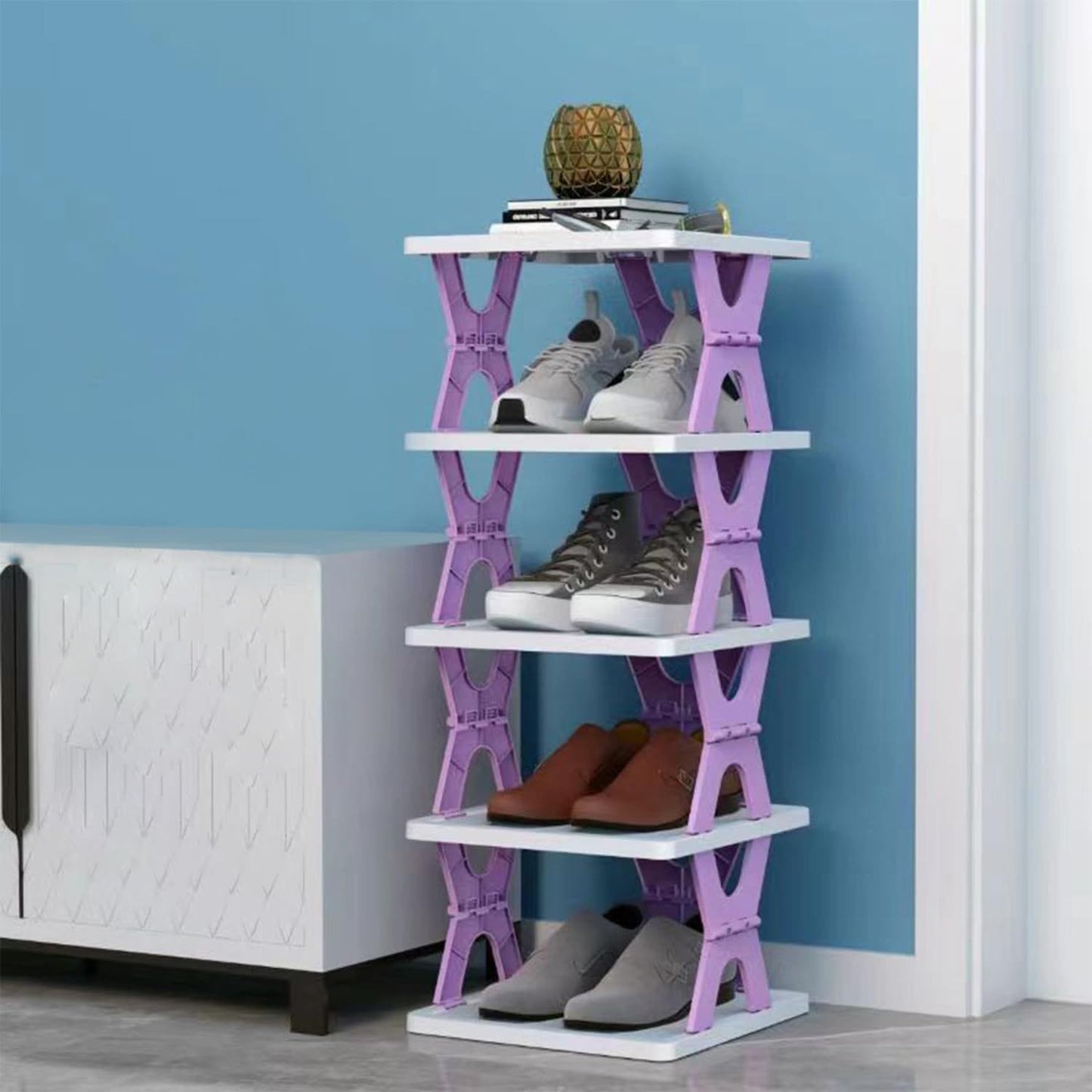 Shoe Rack Foldable Corner