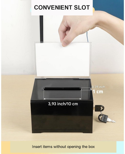 Black cm 15.7x11.5x10.2cm