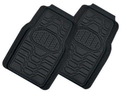 2-Piece Car Mat - Black [Rubber]