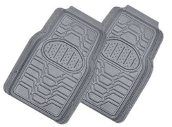 2-Piece Car Mat - Grey [Rubber]