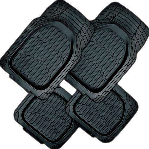  4-Piece Car Mat Black [Rubber]