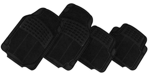  4-Piece Car Mat - Black