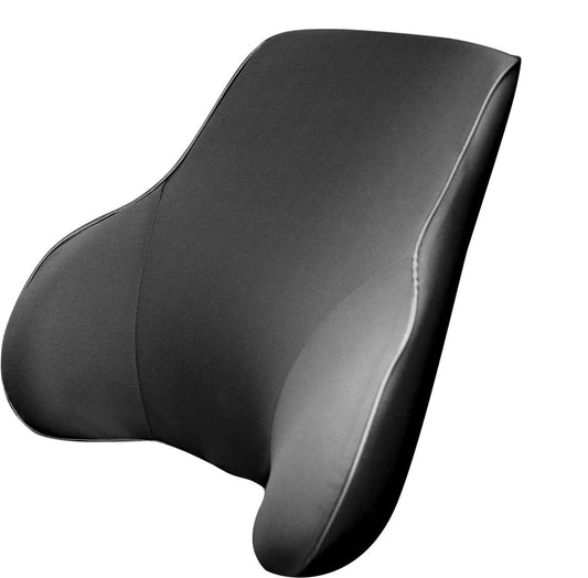 Memory Foam Back Support - Grey
