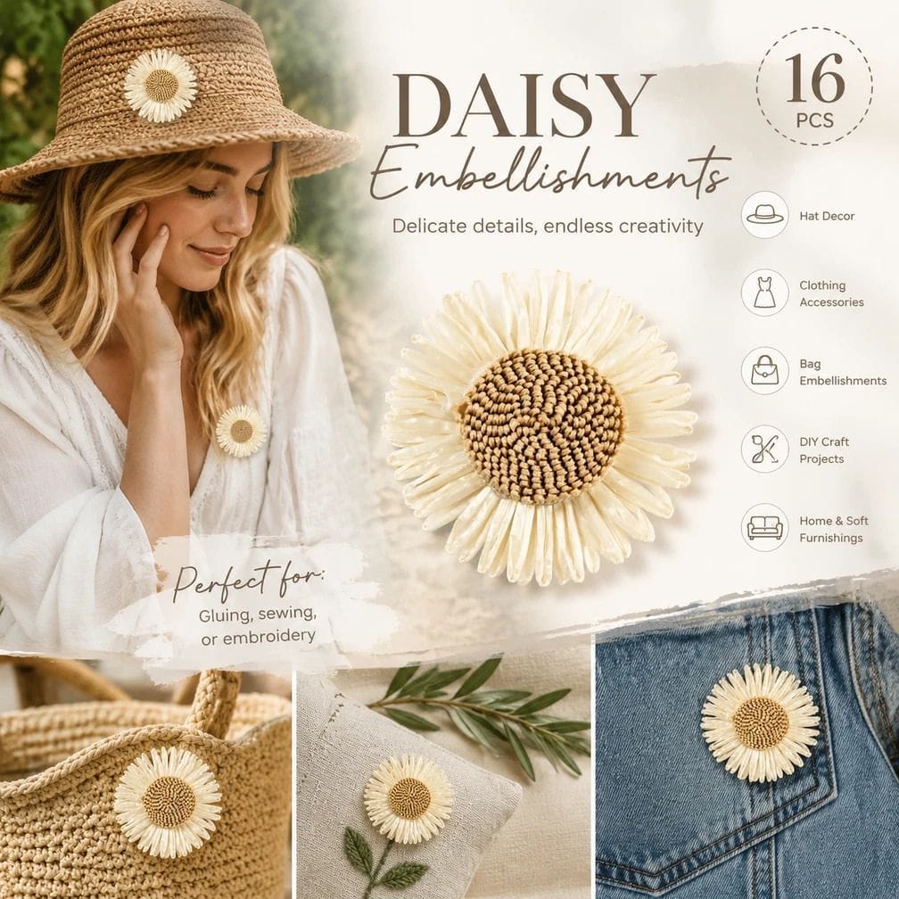 Boho Artificial Flowers Craft Accessories 16pk | HomeAndLiving - 3