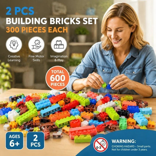 Mini Building Blocks 300pcs 2 Pack DIY | HomeAndLiving