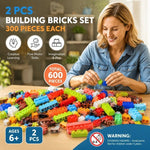 Mini Building Blocks 300pcs 2 Pack DIY | HomeAndLiving
