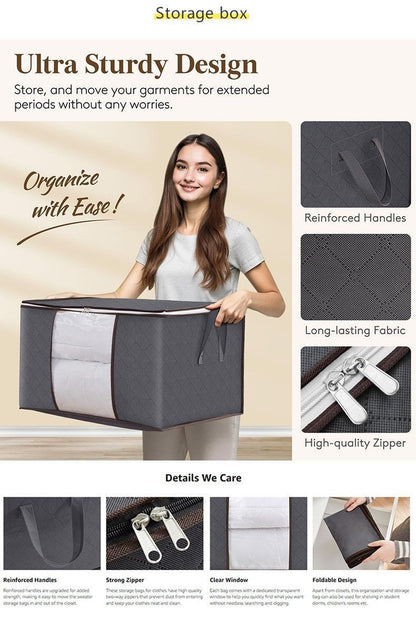 Large Storage Bags Black single