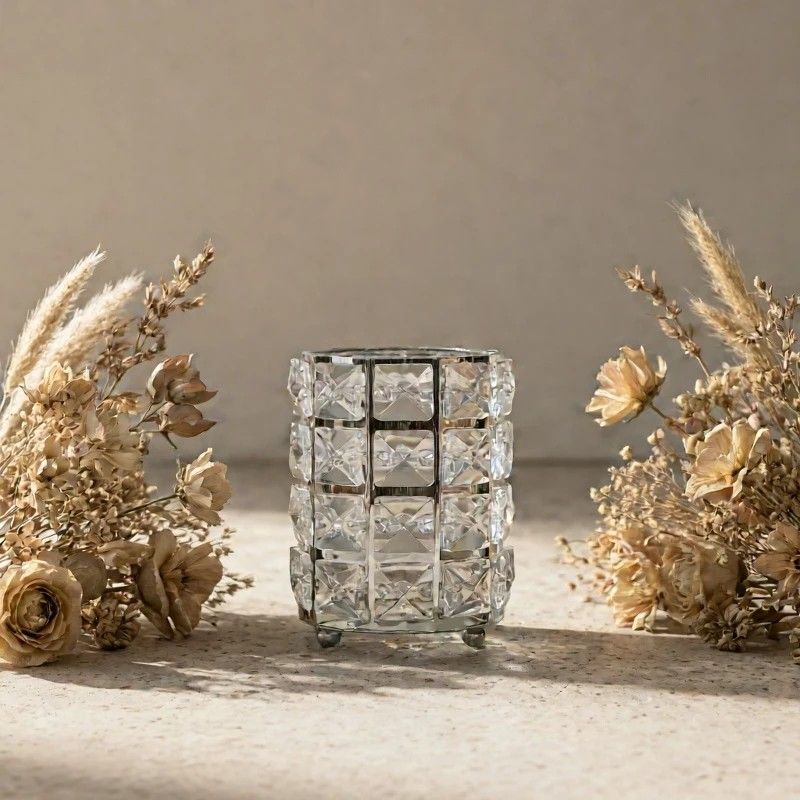 Crystal Pen Brush Holder Desk Organiser | HomeAndLiving