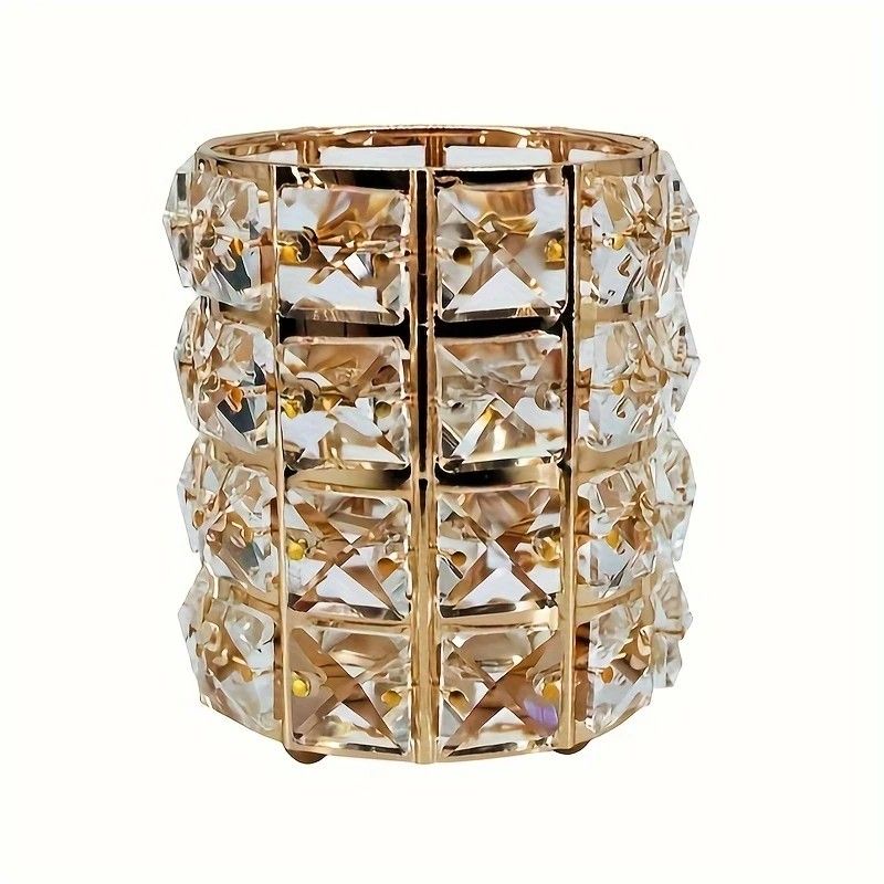 Crystal Pen Brush Holder Desk Organiser | HomeAndLiving