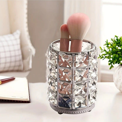 Crystal Pen Brush Holder Desk Organiser | HomeAndLiving