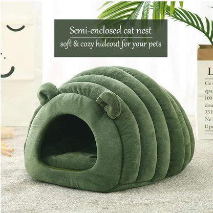 Cat Cave Bed Cozy Kitten House Soft Pet Bed | Home & Living