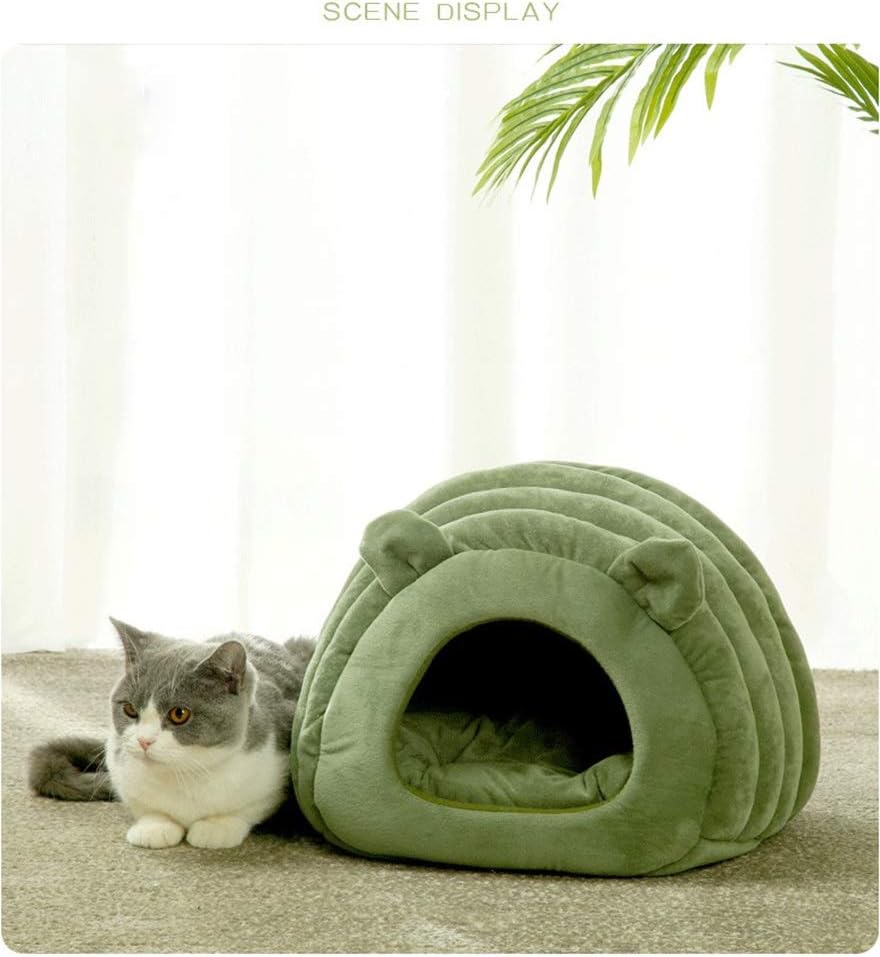 Cat Cave Bed Cozy Kitten House Soft Pet Bed | Home & Living