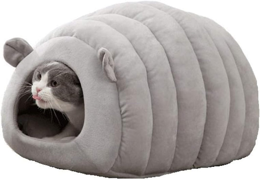 Cat Cave Bed Cozy Indoor Pet Bed Cats | Home & Living