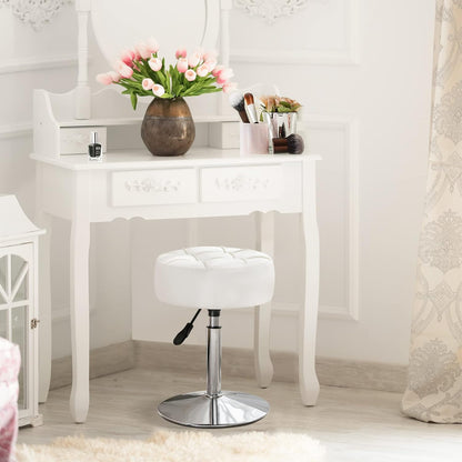 Adjustable Vanity Stool Swivel Makeup Chair | Home & Living