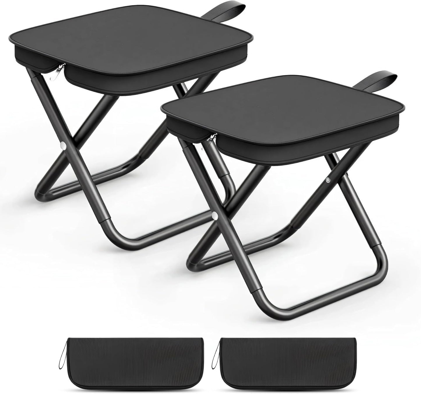 Portable Folding Camping Stool 2 Pack | Home and living