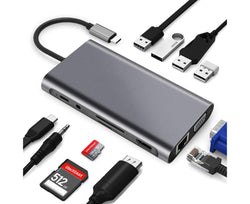 USB-C 11-in-1 Docking Station MacBook Hub | Home & Living