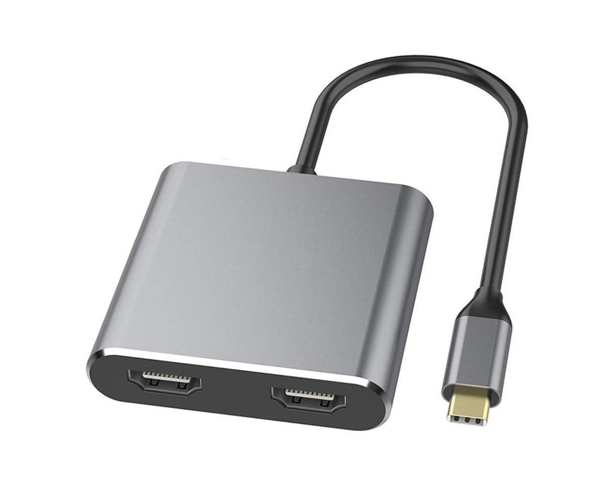 USB-C Dual HDMI Adapter 4K 60Hz MacBook | Home & Living