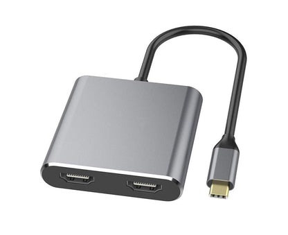 USB-C Dual HDMI Adapter 4K 60Hz MacBook | Home & Living