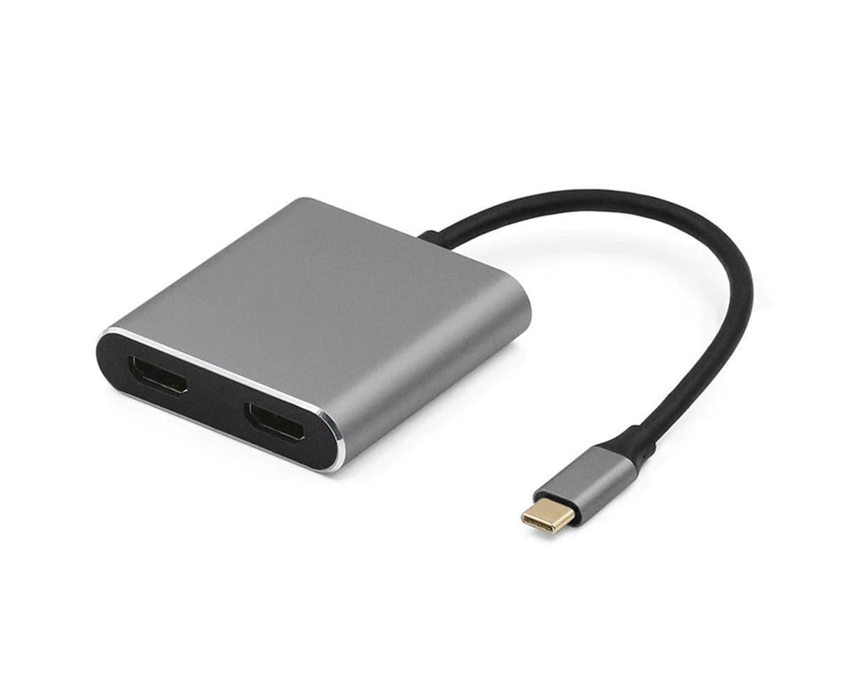 USB-C Dual HDMI Adapter 4K 60Hz MacBook | Home & Living