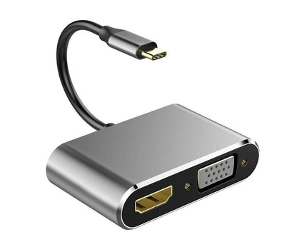 USB-C Hub Adapter HDMI VGA MacBook Pro | Home & Living - 2