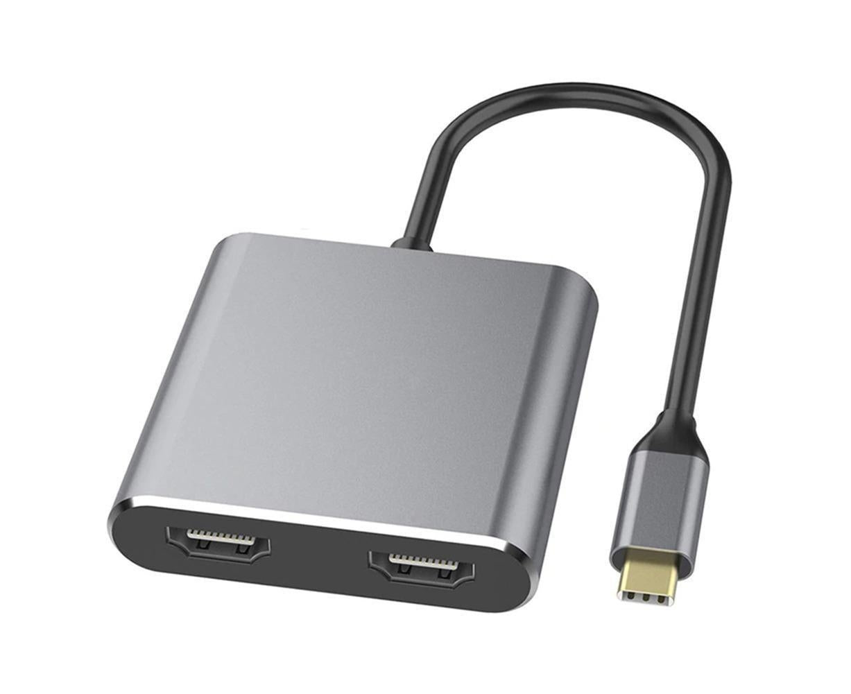 USB-C to Dual HDMI 4K Display Adapter MacBook | Home & Living