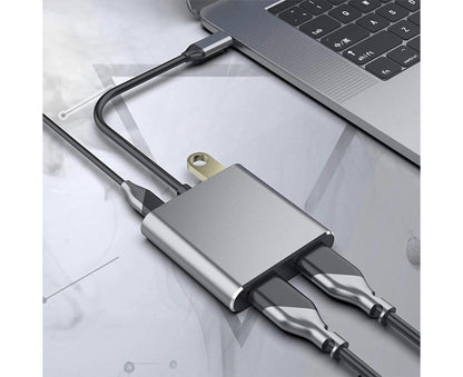 USB-C to Dual HDMI 4K Display Adapter MacBook | Home & Living