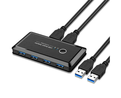 USB 2.0 Hub Switcher 4 Port 2 Computer Sharing | Home & Living