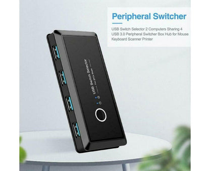USB 2.0 Hub Switcher 4 Port 2 Computer Sharing | Home & Living
