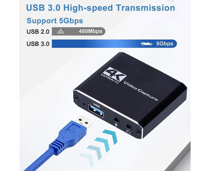 4K HDMI Video Capture Card USB Live Streaming | Home & Living