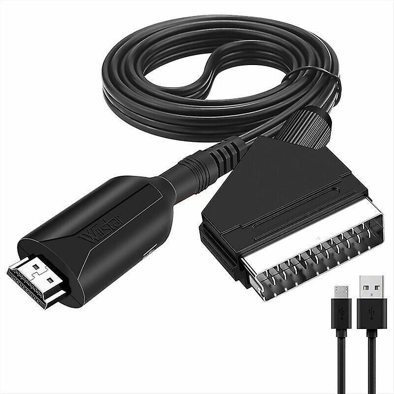 SCART to HDMI Converter 1080p Plug Play | HomeAndLiving