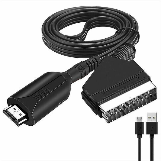 SCART to HDMI Converter 1080p Plug Play | HomeAndLiving