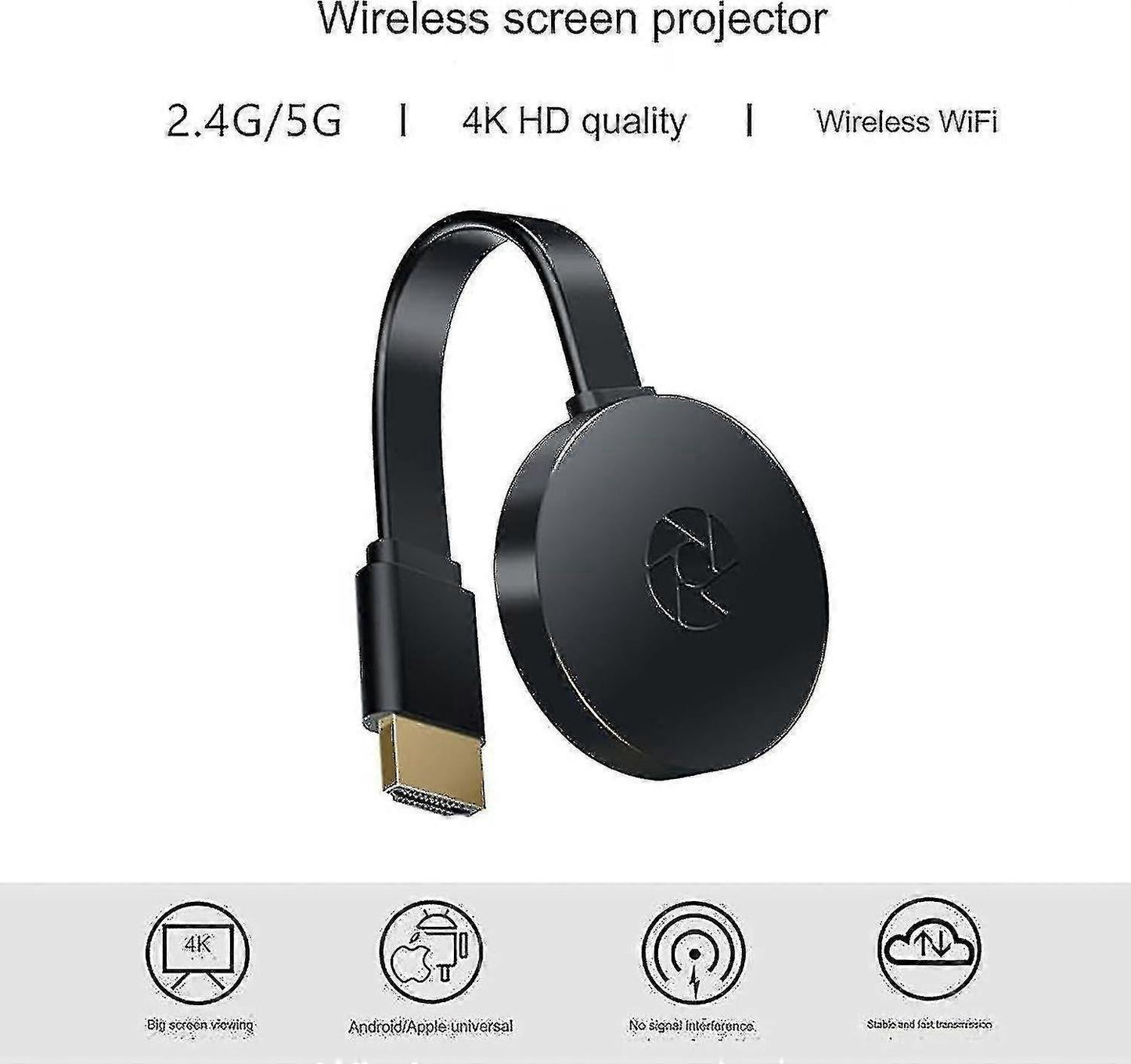 4K Wireless HDMI Screen Mirroring Adapter | HomeAndLiving
