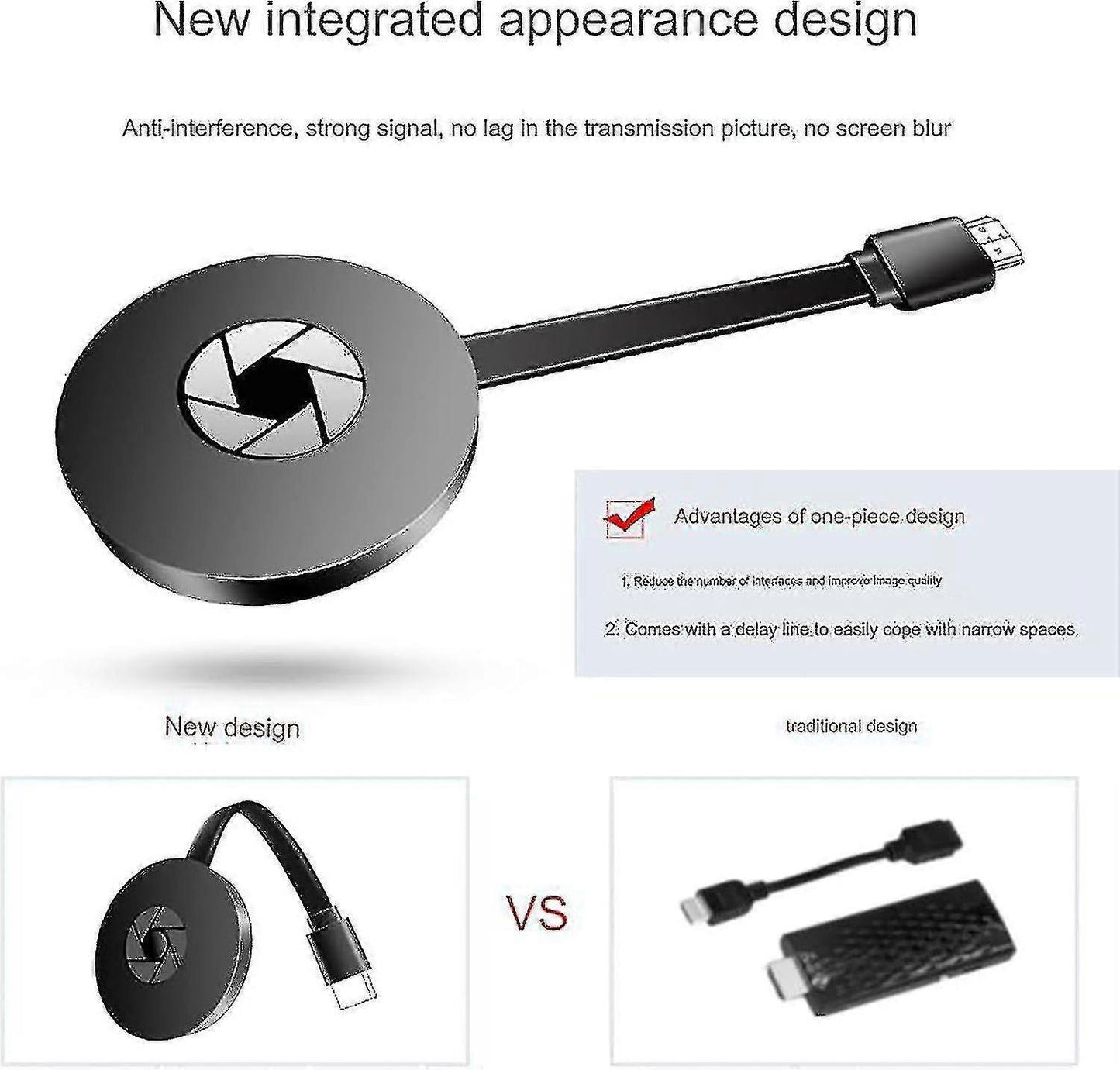 4K Wireless HDMI Screen Mirroring Adapter | HomeAndLiving