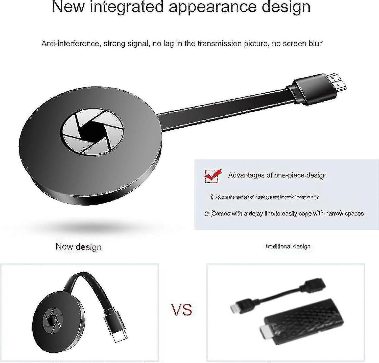 4K Wireless HDMI Screen Mirroring Adapter | HomeAndLiving