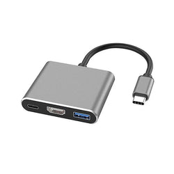 USB-C 3-in-1 Hub HDMI USB 3.0 PD Adapter | HomeAndLiving