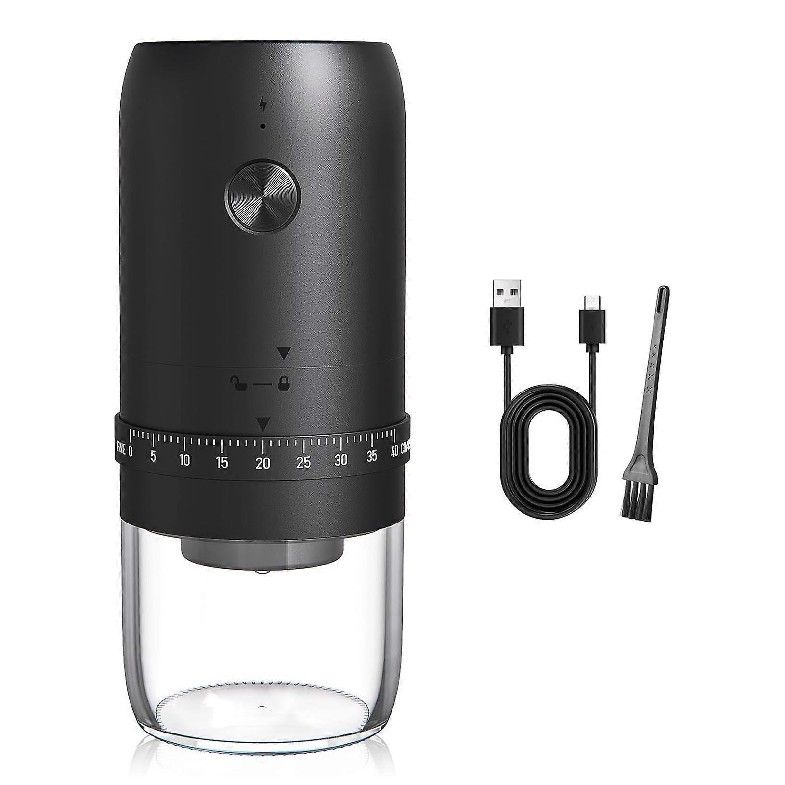 Rechargeable Electric Coffee Grinder 40 Settings | HomeAndLiving